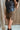 Adrienne Leopard Slit Mini Skirt- frontal side view