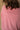 Vera Front Pocket Long Sleeve Top- pink- close up back view