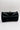 Lillian Black Bow Clutch - Frontal view - no chain