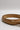 Angelina Skinny Leather Belt - Tan - Close up of rolled band