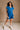 Parker Cobalt Blue Butter Soft Romper - full body front view
