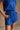 Parker Cobalt Blue Butter Soft Romper - close up shorts view