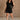 Parker Black Butter Soft Romper - full body front view