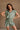 Parker Sage Green Butter Soft Romper - front view