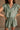 Parker Sage Green Butter Soft Romper - close front view