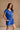 Parker Cobalt Blue Butter Soft Romper - frontal side view