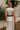 Simone Natural & Black Belted Midi Dress - upper back view