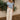 Jessie Ivory Wide Leg Drawstring Pants -full front view