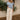 Jessie Ivory Wide Leg Drawstring Pants -full front view