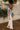 Jessie Ivory Wide Leg Drawstring Pants - full body side