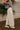 Jessie Ivory Wide Leg Drawstring Pants - lower body side view