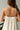 Brynlee Ecru Flare Midi Dress- close up back view