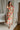 Rachel Cream Multi Floral Zip-Up Midi Dress- full body front view