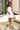 Gia White Flare Strapless Mini Dress- full body view