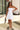 Gia White Flare Strapless Mini Dress- full body front view