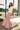 Asha Red & Cream Floral Mesh Midi Skirt - full body view