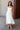 Celia Off White Sweetheart Midi Dress - full body front view