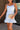 Natalie Blue Tie Strap Mini Dress - full body front