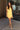 Anya Yellow Bow Mini Dress - full front view