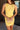 Anya Yellow Bow Mini Dress - front 