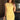 Anya Yellow Bow Mini Dress - front view