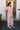 Paloma Pink Floral Puff Sleeve Jumpsuit - frontal side view