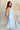 Bella Light Blue Open Back Midi Dress - side view