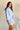 Karmen Blue Button Up Mini Dress - side view