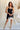 Piper Black Halter Mini Dress - full body front 