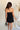 Piper Black Halter Mini Dress - back