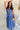 Dara Blue Eyelet Tie Front Top - front