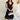 Elodie Black Eyelet Midi Dress - full body front view