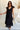 Elodie Black Eyelet Midi Dress - frontal view