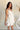 Tillie Cream Tiered Beaded-Strap Dress - frontal side view