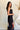 Calista Black Mesh Floral Maxi Dress - side