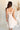 Catalina Natural & Navy Palm Midi Dress - full body back view