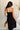 Talia Black & Tortoise Midi Dress - view of back