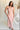 Harper Pink Floral Satin Midi Dress - full front view