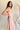 Harper Pink Floral Satin Midi Dress - upper body side view
