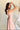 Harper Pink Floral Satin Midi Dress - side