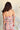 Lola Cream Multi Ruched Midi Dress- close up back view
