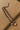 Luna Brushed Gold Rope & Pearl Chain Necklace- flat lay view