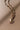 Kiara Gold Brushed Chain & Heart Necklace- close up front view