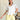 Daisy White V-Neckline Flare Top- front top view