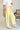 Delilah Yellow Denim Barrel Jeans- frontal side view