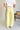 Delilah Yellow Denim Barrel Jeans- close up back view