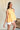 Mia Orange Flare Tank - frontal side view