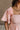 Marissa Peach Short Sleeve Mini Dress - close up of sleeve