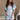 Gemma Light Blue Short Sleeve Romper - front view