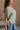 Harlow Sage Green V-Neckline Short Sleeve Top side view